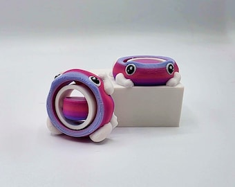 Frog Fidget Spinner (Dreamy Dusk)