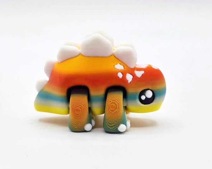 Desert Sunset Stegosaurus Desk Friend