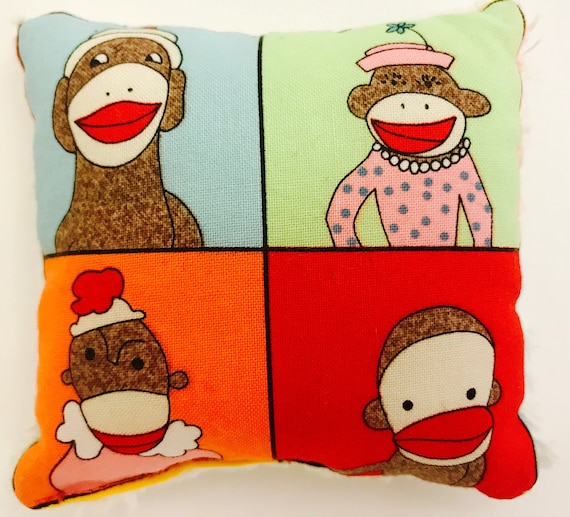 Sock Monkey Tooth Fairy Pillow Etsy