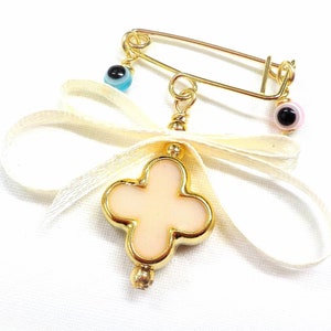 Gemelli testimoniano Pins, Martyrika, ortodossa battesimo battesimo, Pin Mati, Bomboniere Battesimo, battesimo greco, ospiti regalo, Baby Shower Gift -10 pz