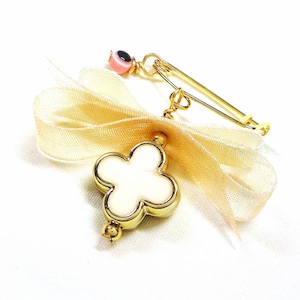 Girls Witness Pins, Martirika Martyrika, Orthodox Baptism, Orthodox Christening, Pin Mati, Greek Baptism Favors, Guests Gift - 10 pcs