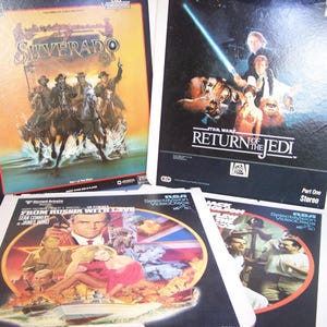 Vintage CED Single Movie Disc ~ Capacitance Electronic Disc ~ Many TITLES To Choose From - &quot;Cartridge Laser Disc&quot; ~ Sold Individually