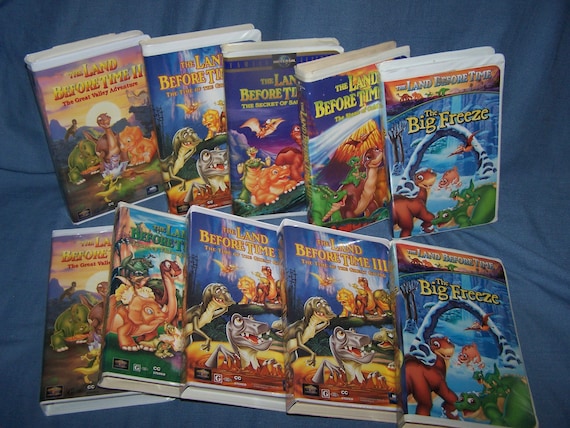 The Land Before Time VHS - Video Tape - Many to Choose From