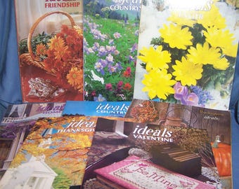 IDEALS MAGAZINE (Second Assortment) - Many Dates and Seasons to Choose From - Each Sold Separately - Most are Like New Condition