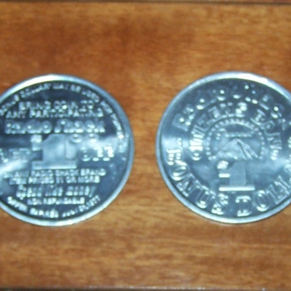 1977 1 Dollar Token Etsy