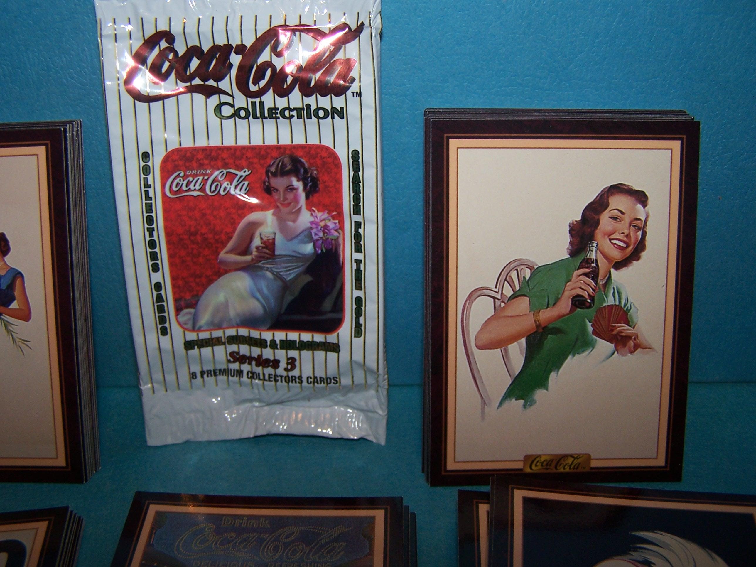 Lot of 100 Coca-cola Series 3 Trading Cards - Numbers 201-300