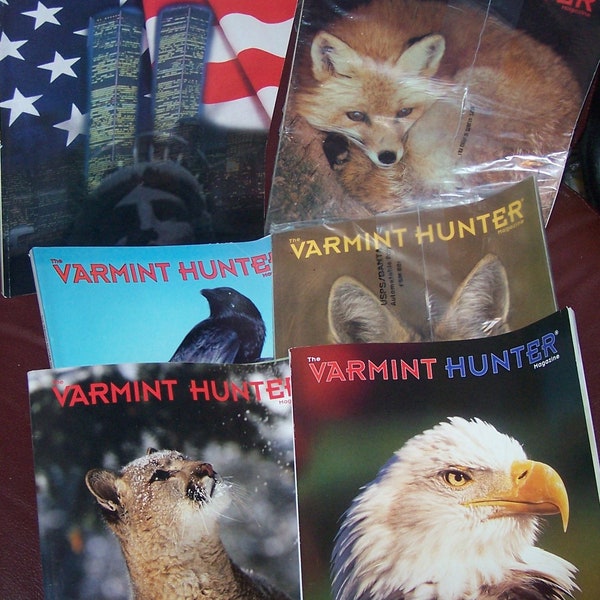 The VARMINT HUNTER Magazine - Many Dates to Choose From - Filled with Articles and Ads - Guns - Cartridges - Hunting - Equipment  - Vintage