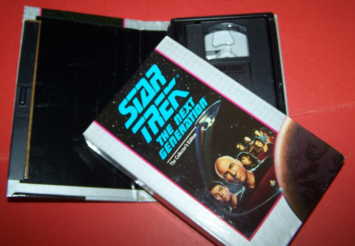 Vintage Star Trek Next Generation VHS Video Tapes 19871994 Etsy