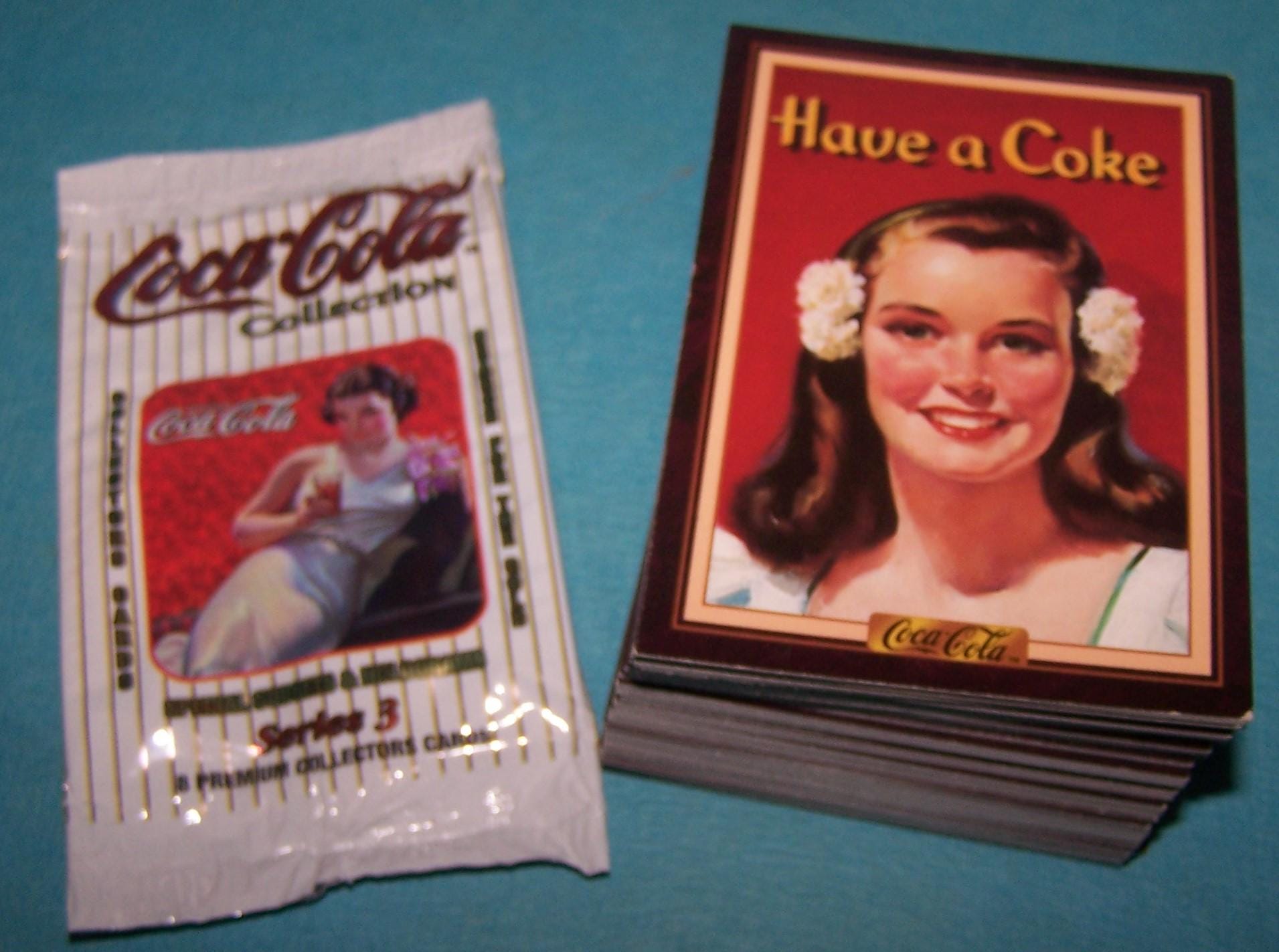 Lot of 100 Coca-cola Series 3 Trading Cards - Numbers 201-300
