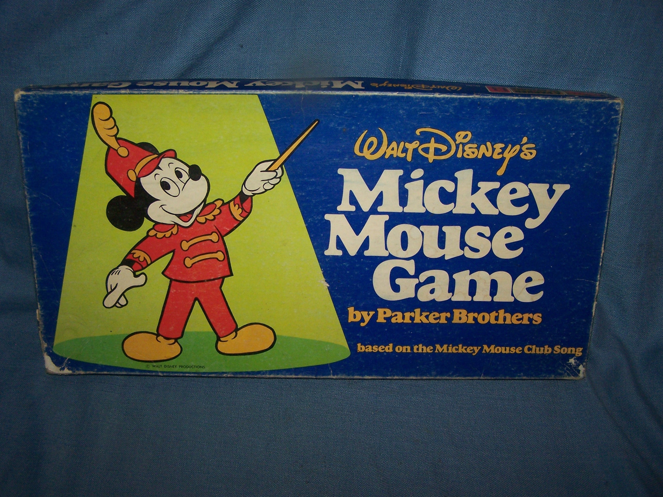Walt Disney's MICKEY MOUSE Game - Parker Brothers - 1976 - Game is