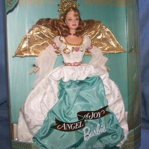 Mattel 1998 - BARBIE Doll - ANGEL of JOY - Timeless Sentiments Collection - First in a Series - 19633