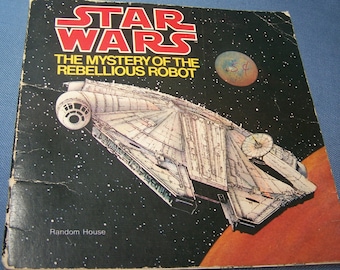 Vintage 1979 Star Wars “The Mystery Of The Rebellious Robot” Book