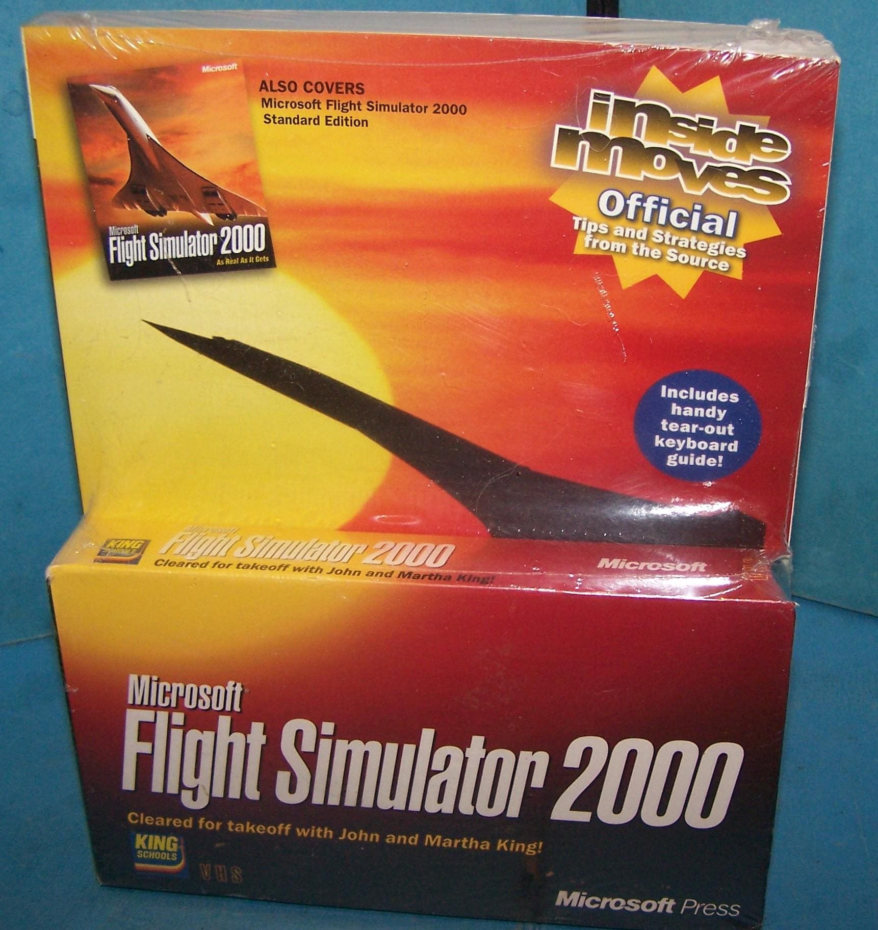 New Sealed - Inside Moves - Microsoft Flight Simulator 2000 - Bart ...
