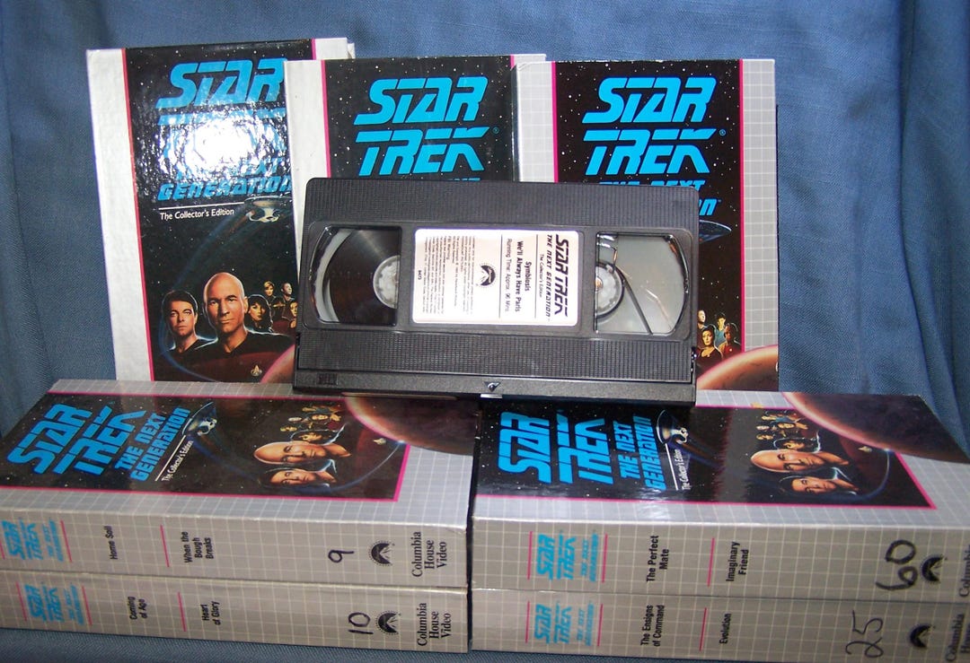 STAR TREK the Next Generation - Video Tapes - Several Titles to