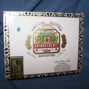 Arturo Fuente Imported Cigar Wooden Box - Empty - Great for Crafts and such