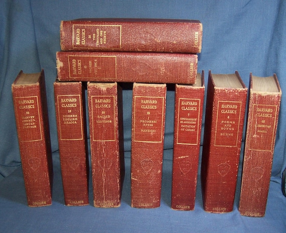 The HARVARD CLASSICS - Each Sold Separately - Dated Early 1900s