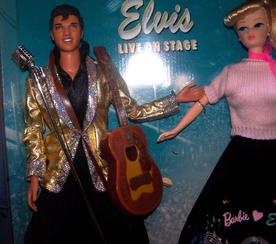Barbie  Elvis  モデル Elvis Presley Barbie Doll “American Eagle” Jumpsuit Barbie