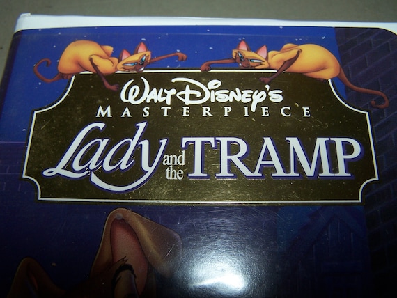 Walt Disney MASTERPIECE COLLECTION Clamshell Video Tape - VHS