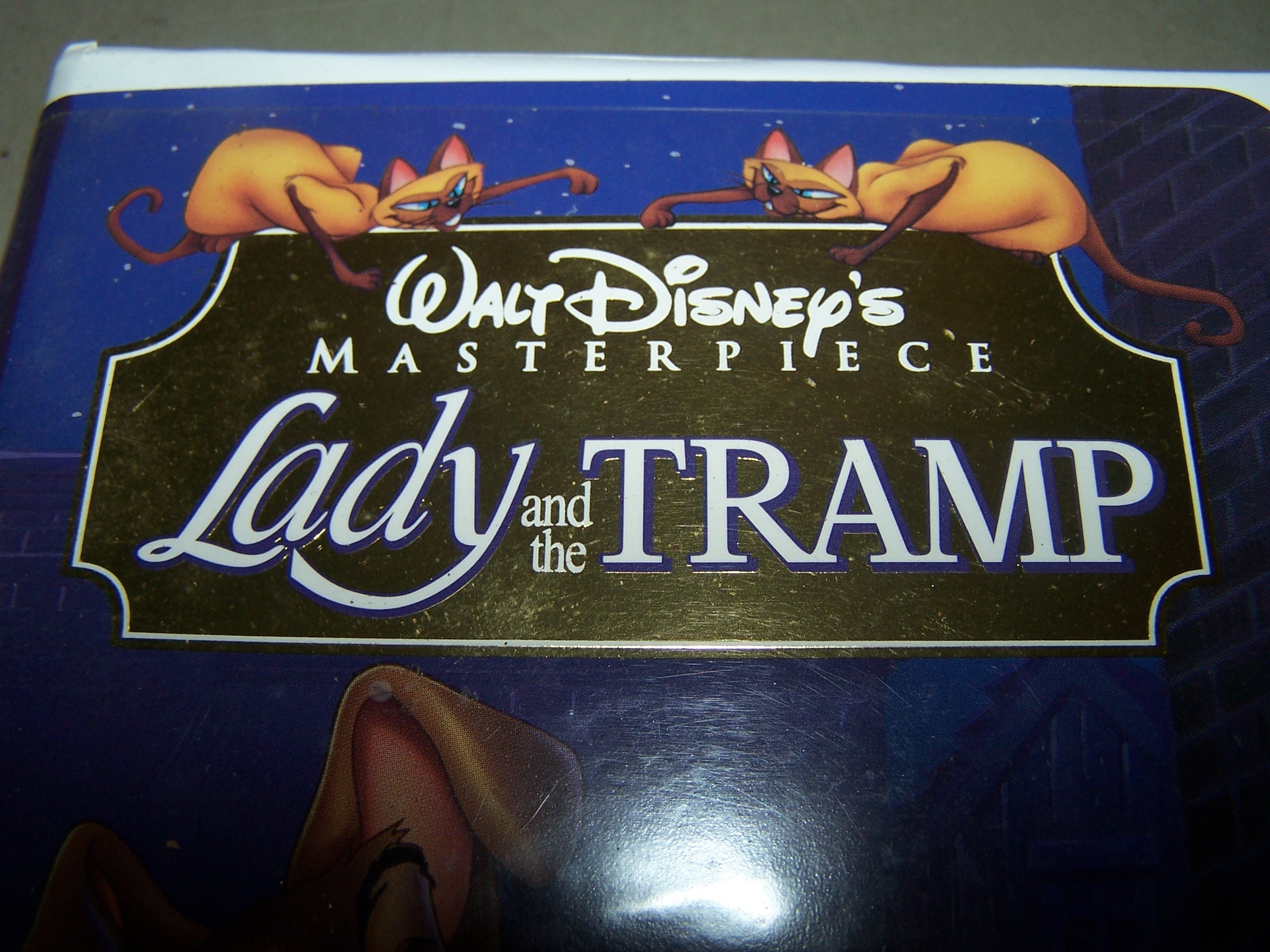 Walt Disney MASTERPIECE COLLECTION Clamshell Video Tape - VHS