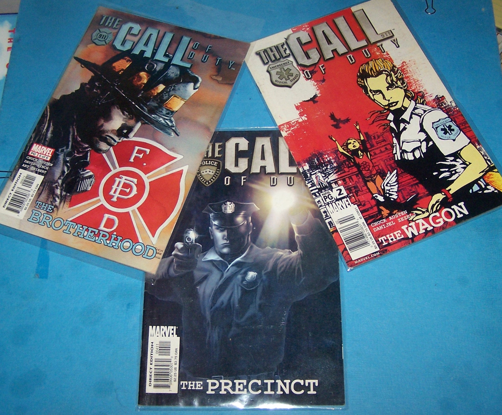 Marvel - the Call of Duty 911 Comic Book Set - Three Comics (5 of 6; 2 ...