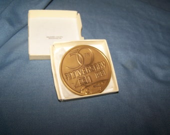 1981 American Institute Aeronautics and Astronauts 50th Anniversary Medal Bronze - ARS
