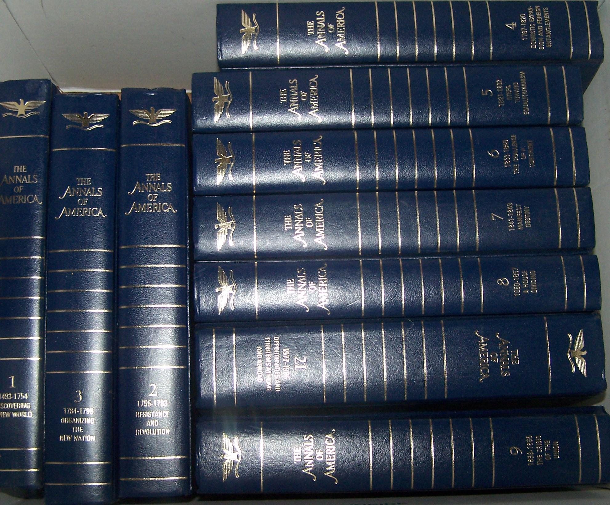 The Annals of America Volumes - Encyclopedia Britannica - Single