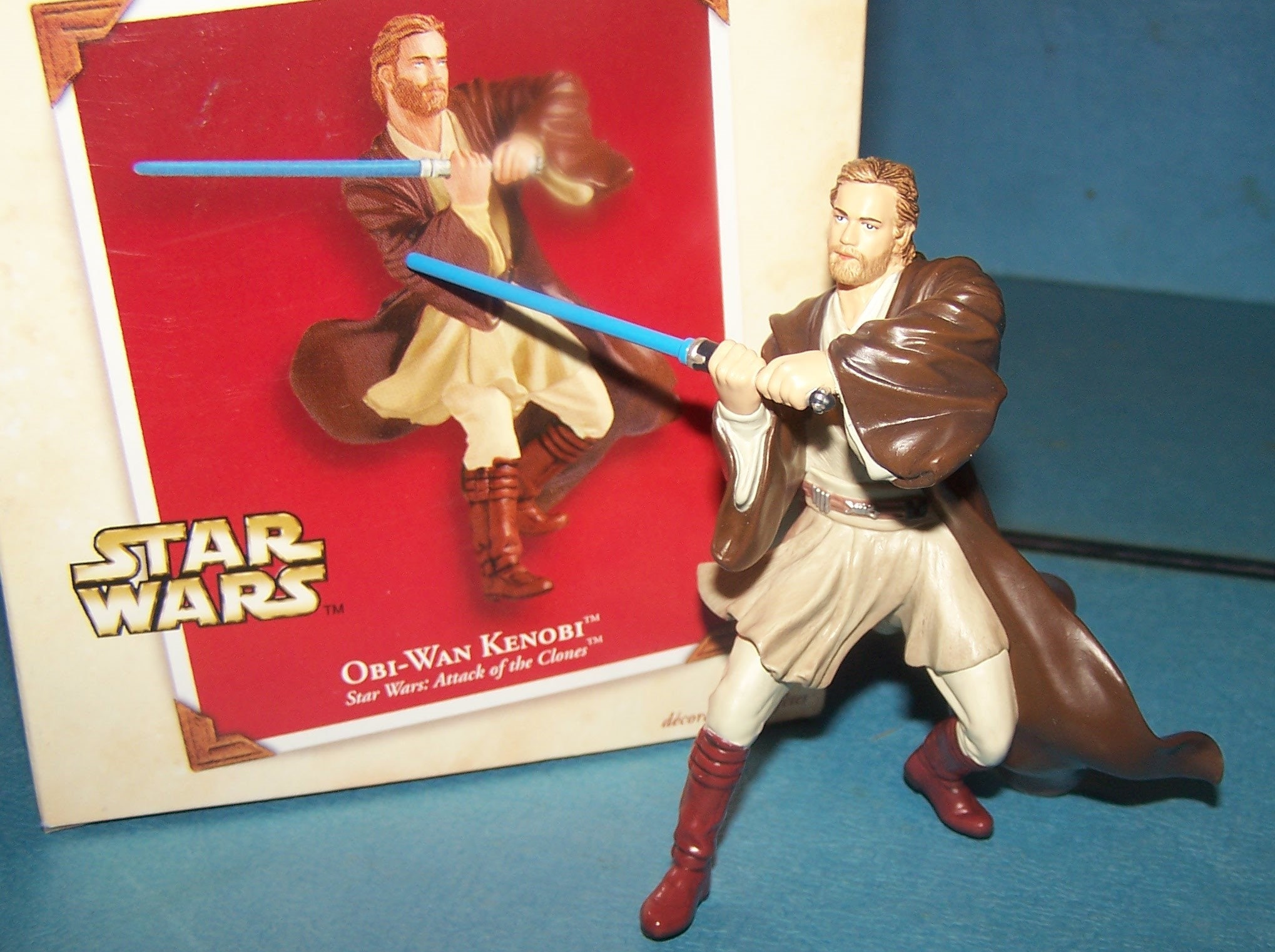 Hallmark Keepsake Ornament Star Wars Obi-wan Kenobi - Dated 2002