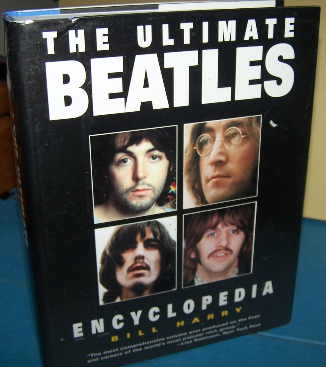 The Ultimate Beatles Encyclopedia Hardcover by Bill Harry