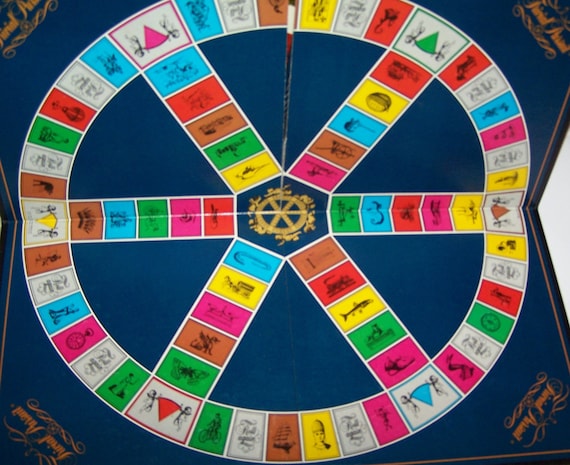 TRIVIAL PURSUIT Board Game 1981 Blue Box Version Master Game Genus Edition  