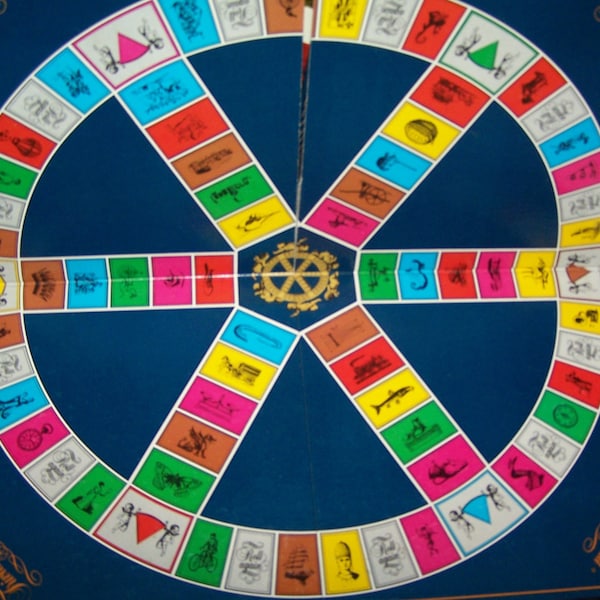 TRIVIAL PURSUIT Board Game ~~ 1981 - Blue Box Version ~~ Master Game - Genus Edition