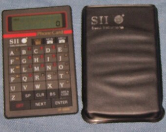 SII Seiko Instruments DF-200 Phone Card Electronic Phone SII Seiko Instruments DF-200 Phone Card Electronic Phone