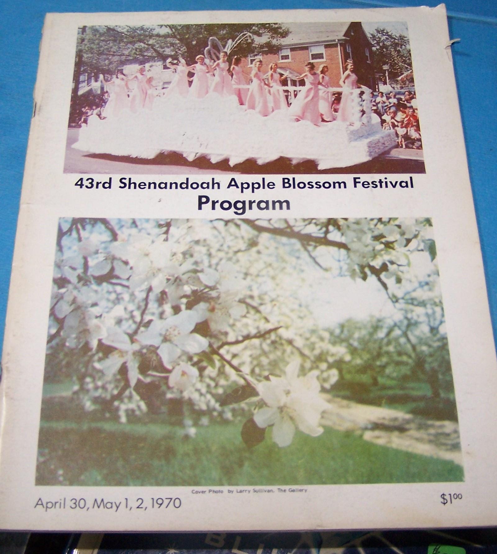 Winchester Va - Shenandoah APPLE BLOSSOM Programs - Set of 7