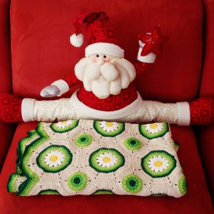 Crochet daisy, daisy blanket, kids, blanket, newborn crochet, crochet patterns, crochet daisy blanket, PATTERN INSTANT DOWNLOAD image 4