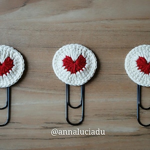 Crochet heart,crochet bookmark, crochet valentines,crochet valentine,Valentine's Day, Valentine gift,  PDF Instant Download