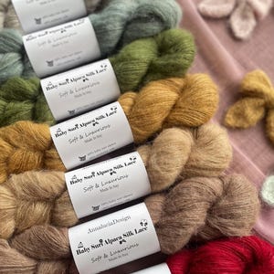 Babyt Suri Alpaca Lace - 50g/400 m/ Strang, Lacegarn, ersetzt Kid Silk Mohair AnnaluciaDesign