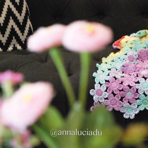 crochet rainbow, rainbow pattern, flower blanket, flower afghan, crochet afghan, crochet, crochet baby, Baby blanket, PDF PATTERN