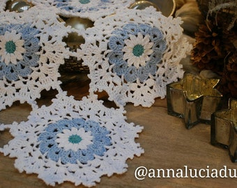 crochet snowflake, crochet table cloth, crochethome, crochet blanket, crochet daisy, crochet flowers, crochetpatterns, PDF instant Download