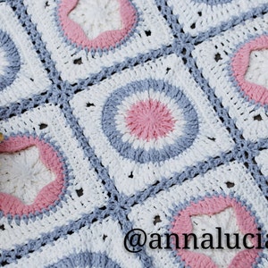 Crochet star blanket, crochet patterns, crochet stars, crochet afghan, blanket pattern, PDF Instant Download Pattern