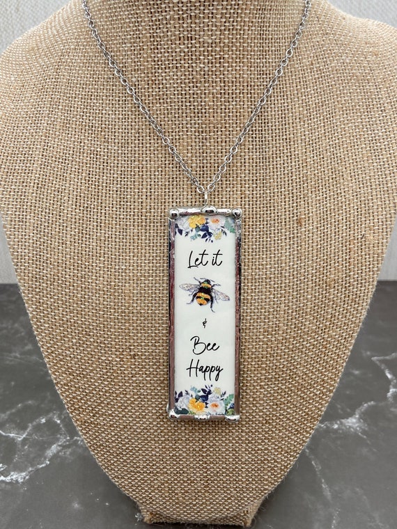 Let it BEE \u0026 Bee Happy Charm - Jewelry