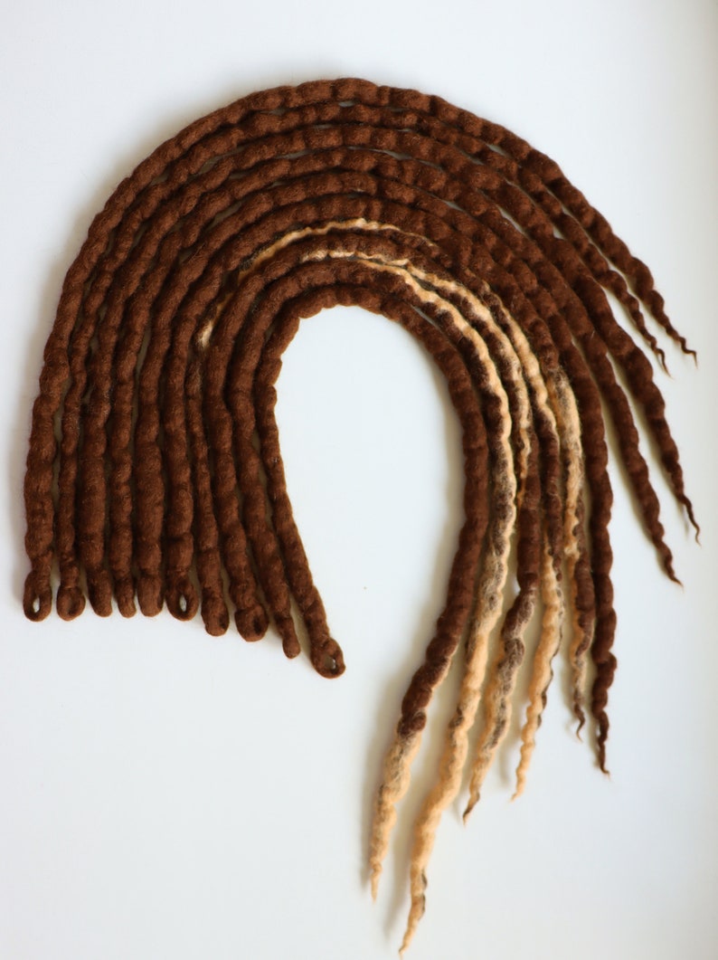 SE Wool Dreads Single Ended Dreadlock Extensions 5120 pcs Etsy