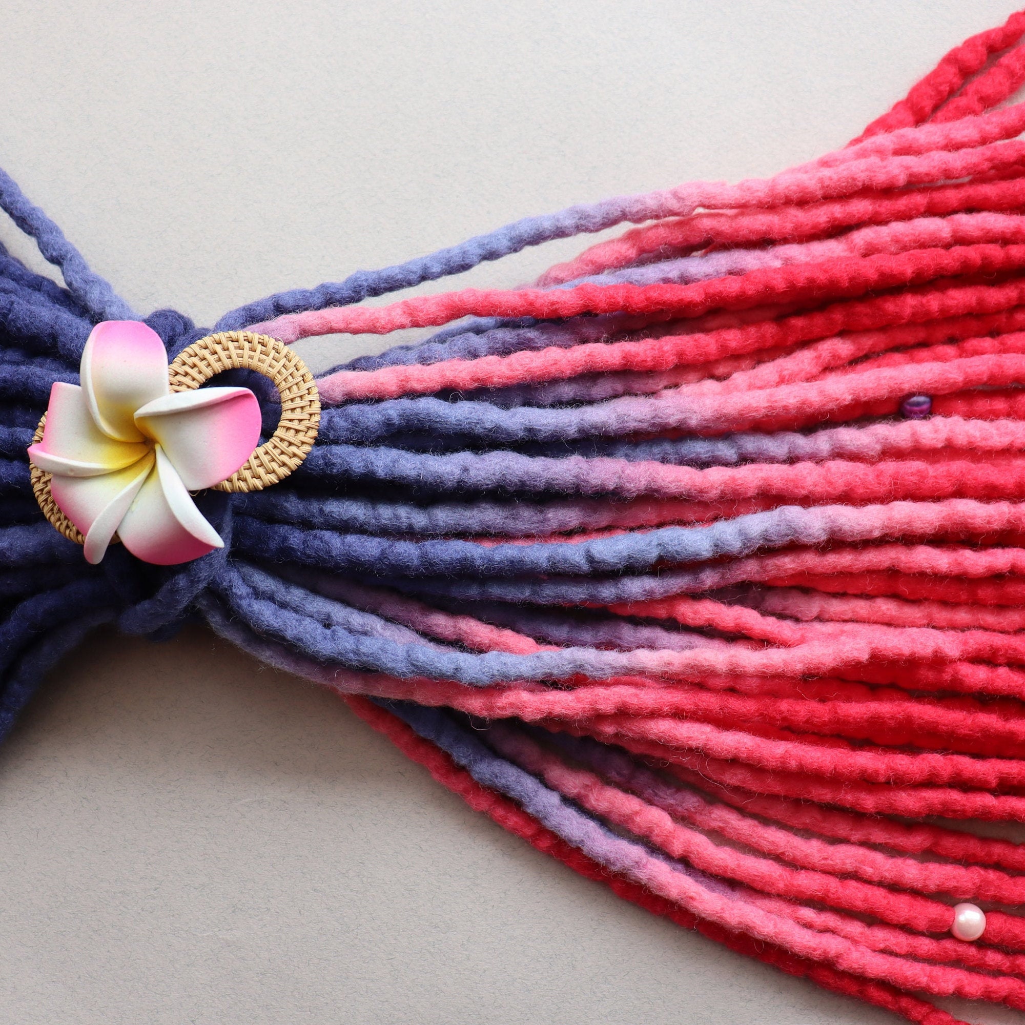 Wool Dreads full set 5/10/20/30/40/50/60 DE Dreadlocks Ombre Etsy