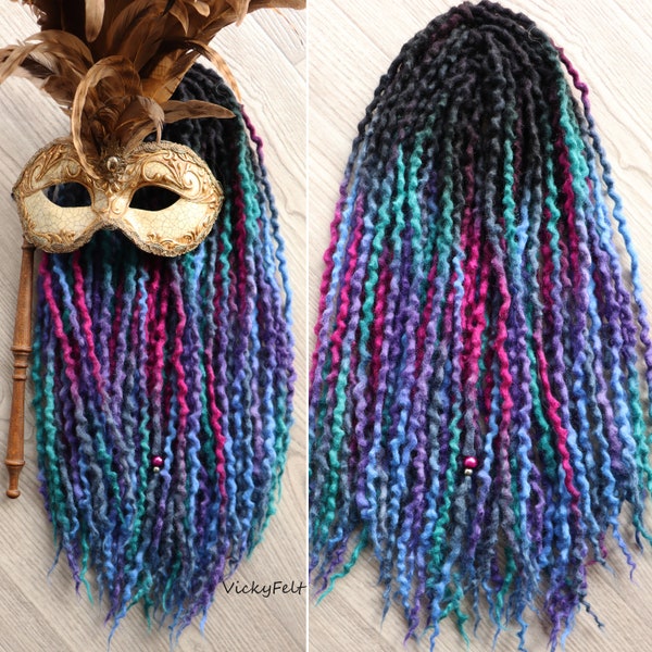 Mermaid Dreads De Etsy