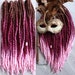 see more listings in the OMBRE wool dreads DE section