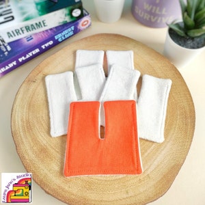 Coussinets de trachéotomie colorés Coussinets de trachéologie lavables pour adultes Pansement de trachéologie arc-en-ciel Coussinet en T pour enfants Coussin de gaze fendu réutilisable Accessoires de trachéotomie