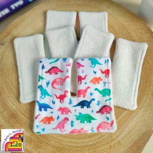 Coussinets de trachéotomie colorés Coussinets de trachéologie lavables pour adultes Pansement de trachéologie arc-en-ciel Coussinet en T pour enfants Coussin de gaze fendu réutilisable Accessoires de trachéotomie