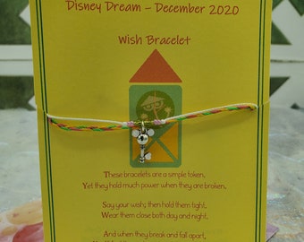 Fahrt - Disney inspiriert Wunsch Armband mit Charme - Fisch Extender/Graduierung/Geburtstagsgeschenk