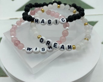 Wish Bracelet - Disney Inspired Stretch Bracelet  - Fish Extender/Graduation/Birthday Gift - Friendship Bracelet