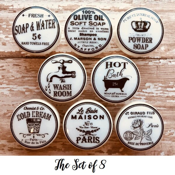 Bathroom in French Etsy