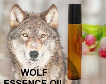 Full Coven Essence of the Wolf Loyalty Partner Crystal and Herbal Infused oil Cassia4
