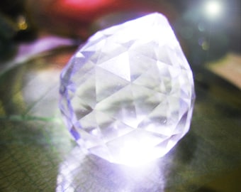 27 Witches Coven Charging  FACETED Crystal for Vessels Jewelry